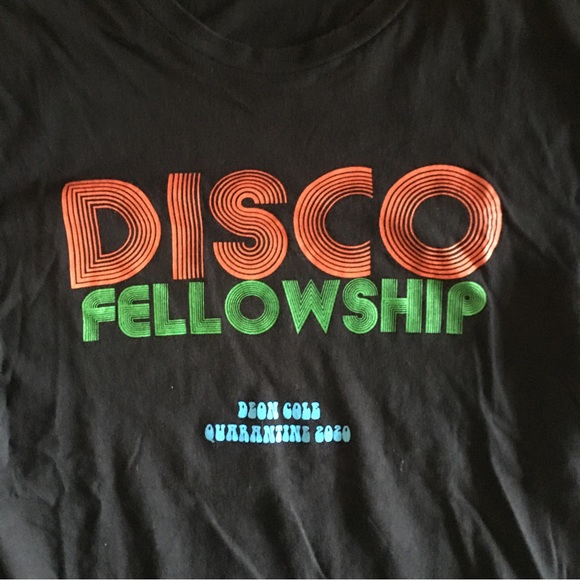 DISCO FELLOWSHIP DEON COLE t shirt Quarantine 2020 - Picture 2 of 2